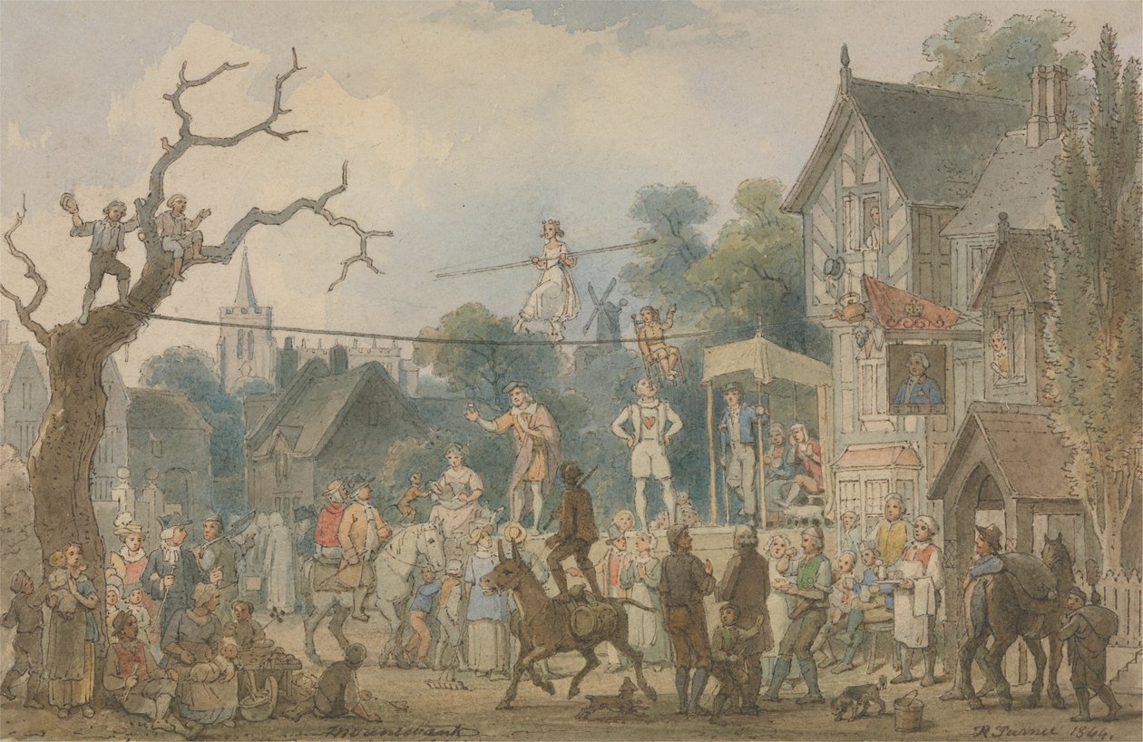 Mountebank, 1844 by Robert Turner