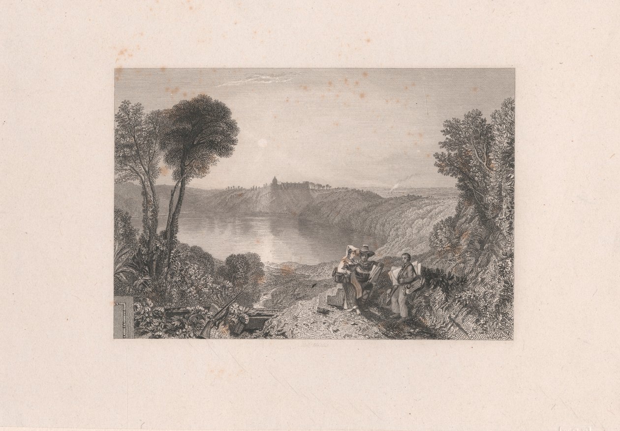 Lake Albano by Robert Wallis