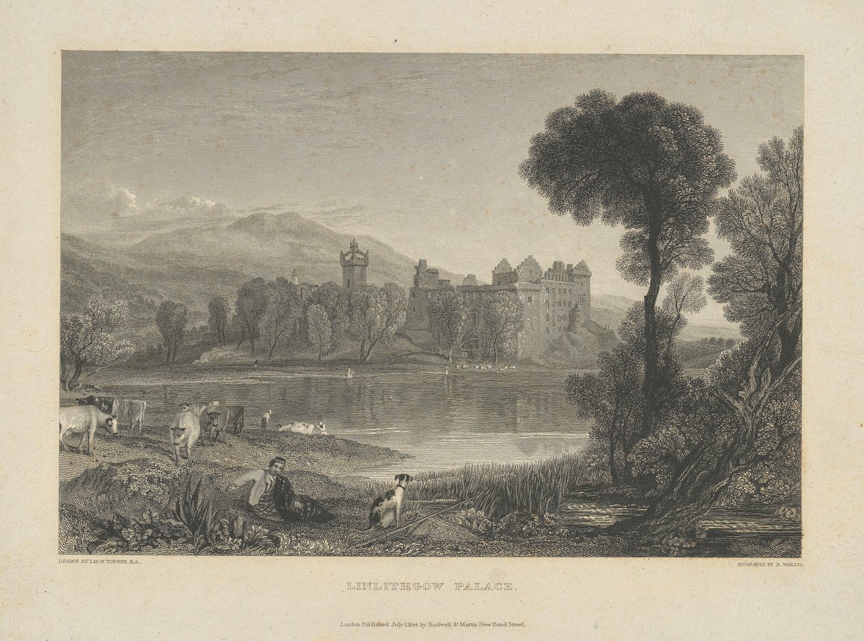 Linlithgow Palace by Robert Wallis