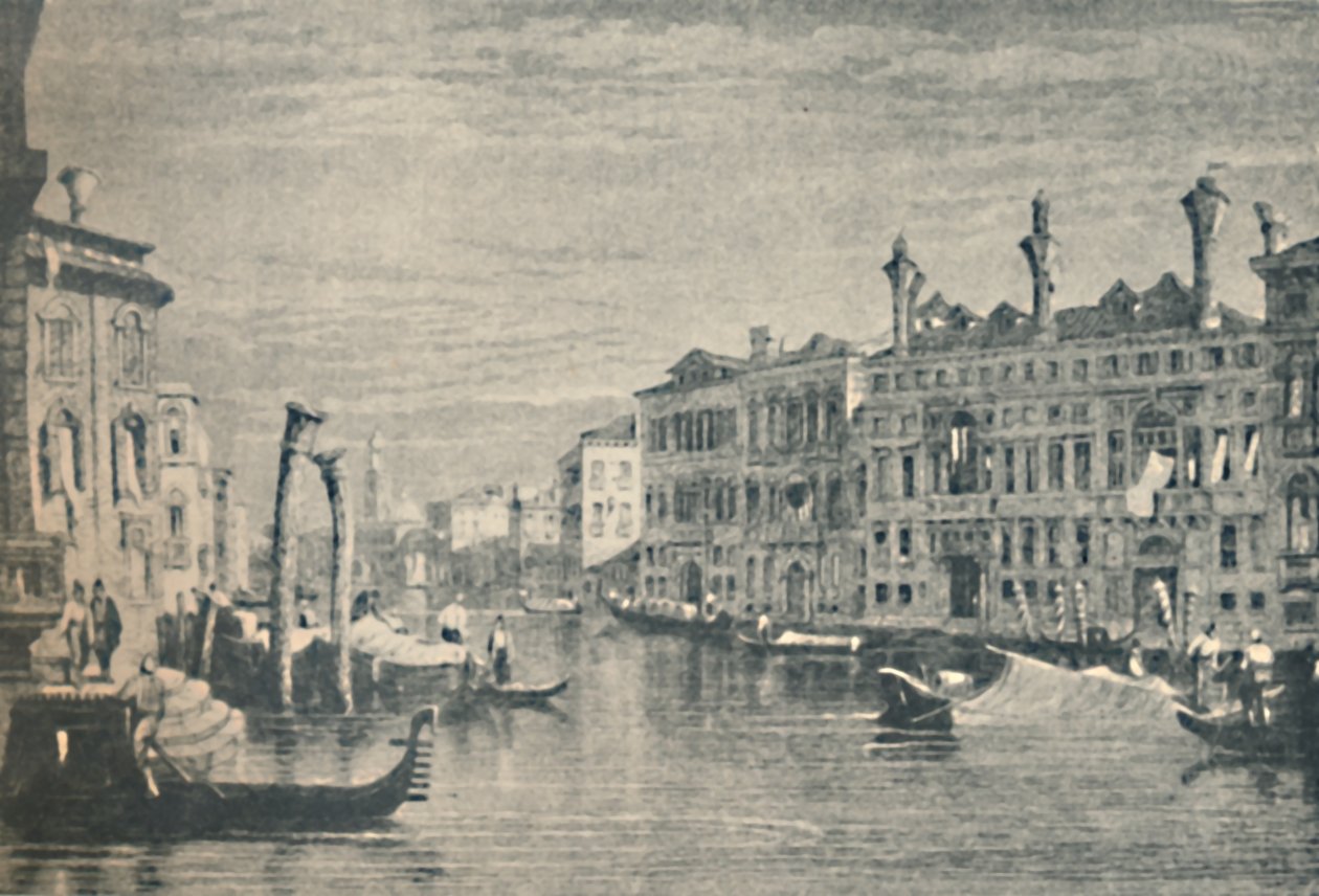 Palazzo Mocenigo by Robert Wallis