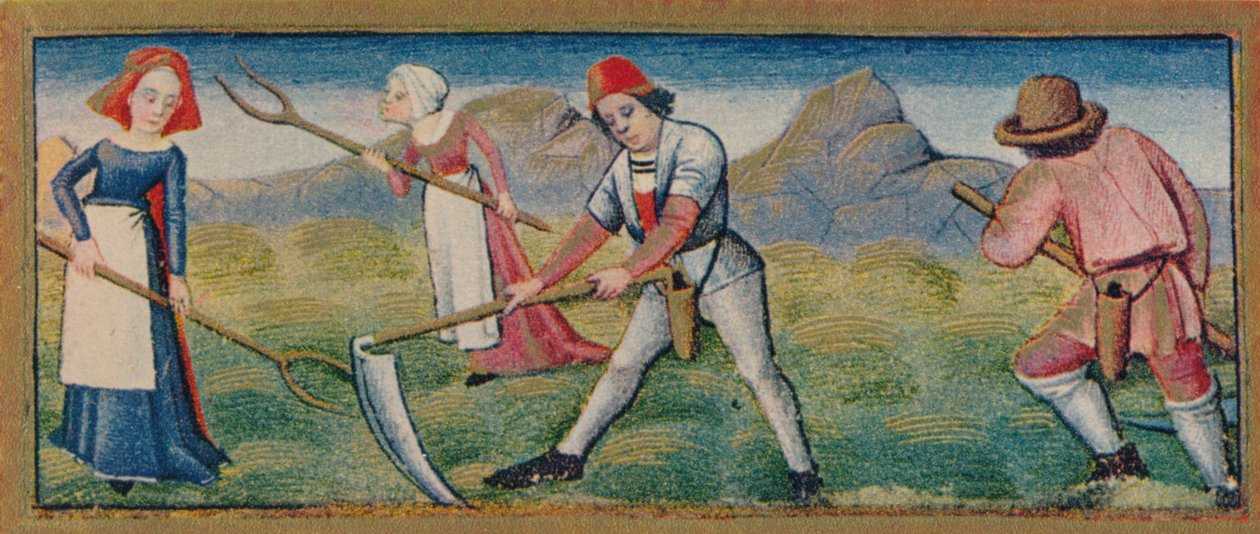 June - mowing by Robinet Testard