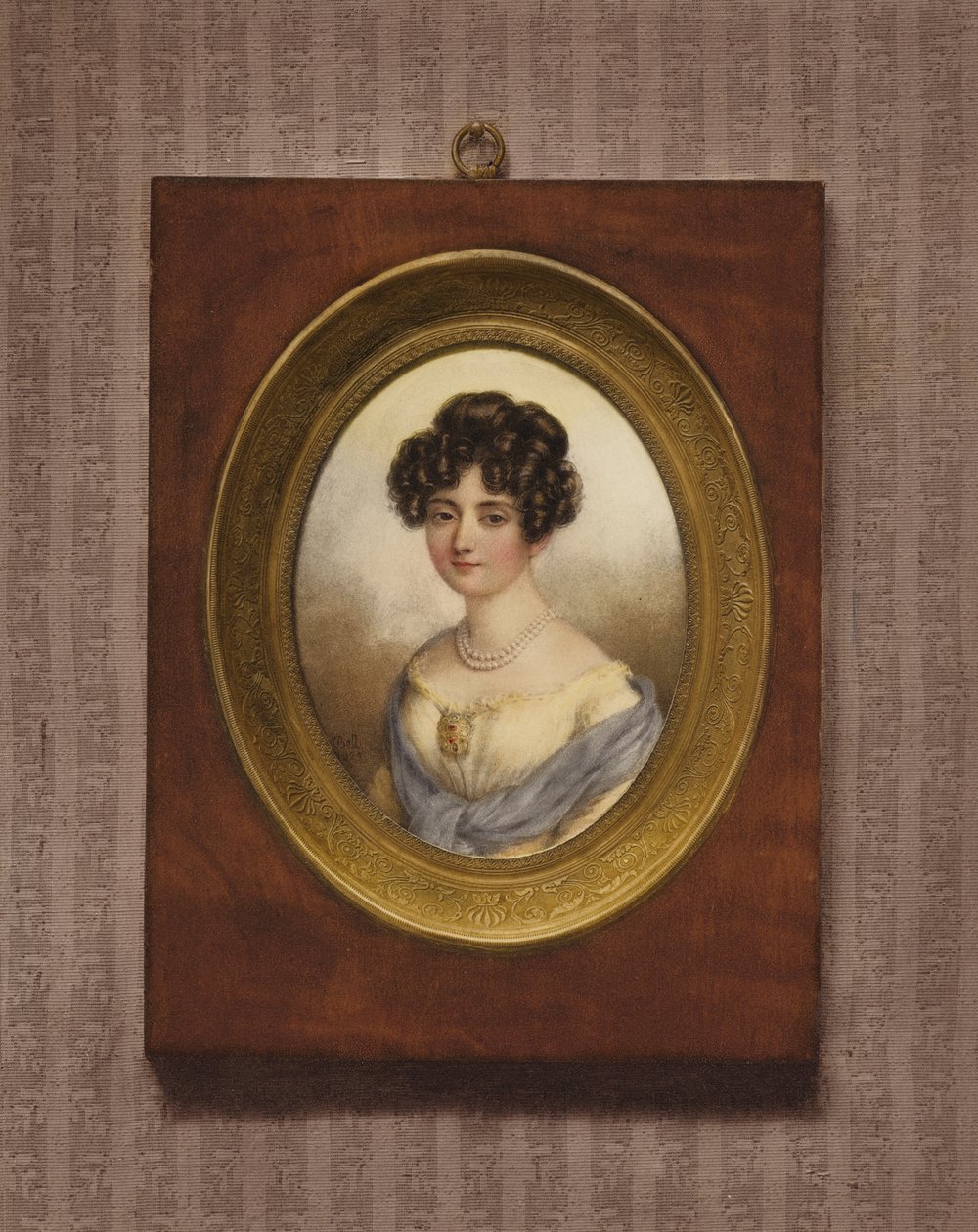 Portrait of an unknown woman by Rodolphe Bell