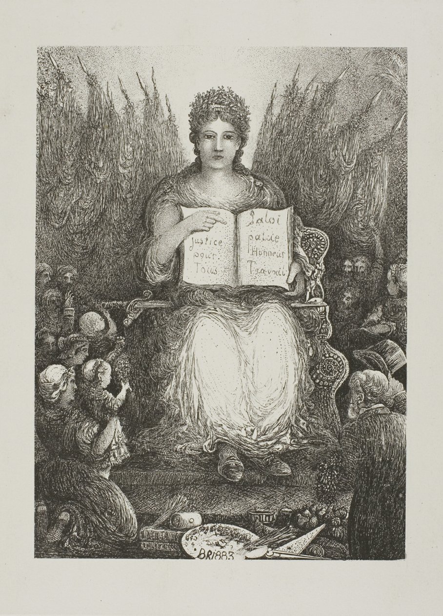 The Republic by Rodolphe Bresdin