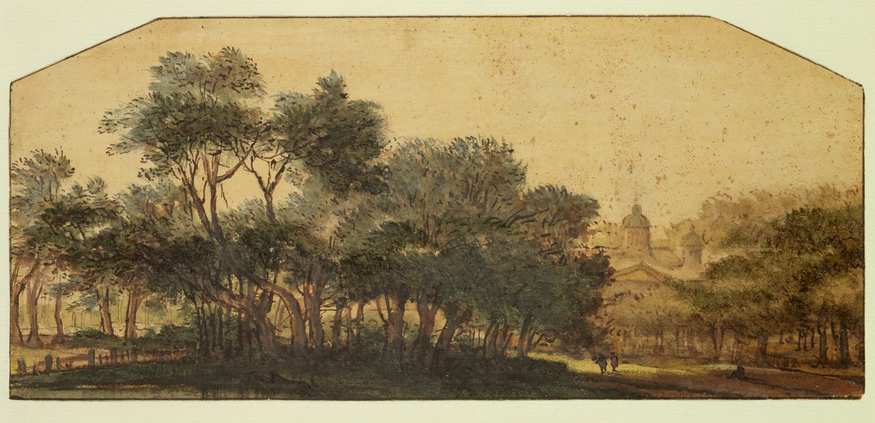 Landscape with a Castle in the Background by Roelandt Roghman