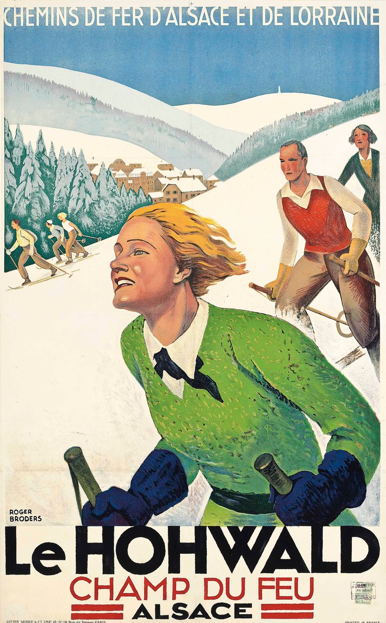 Le Hohwald, c.1930 by Roger Broders
