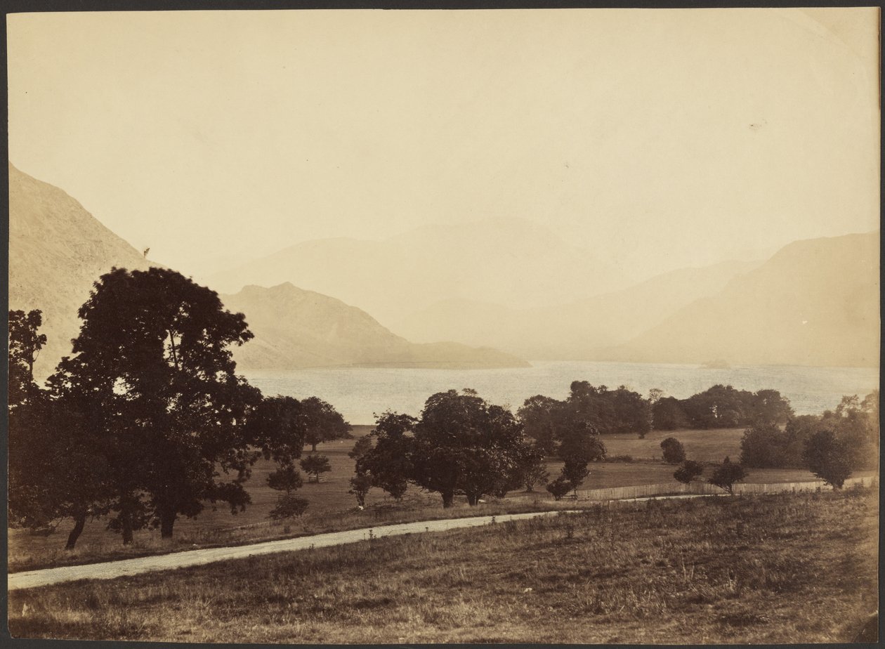Landscape with Lake by Roger Fenton