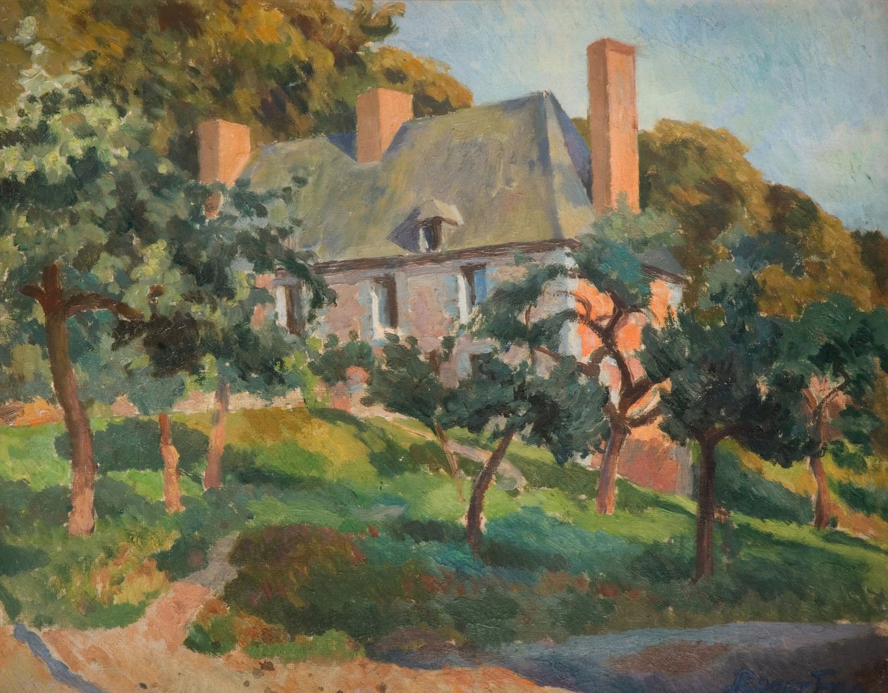 A Surrey House by Roger Fry