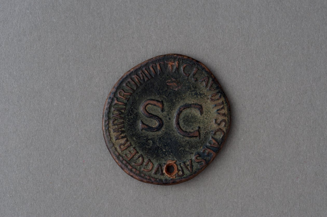 As Coin of Germanicus by Roman