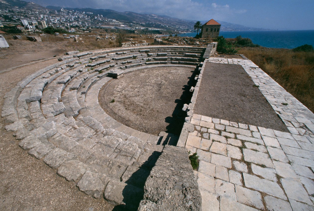 View of the theatre by Roman