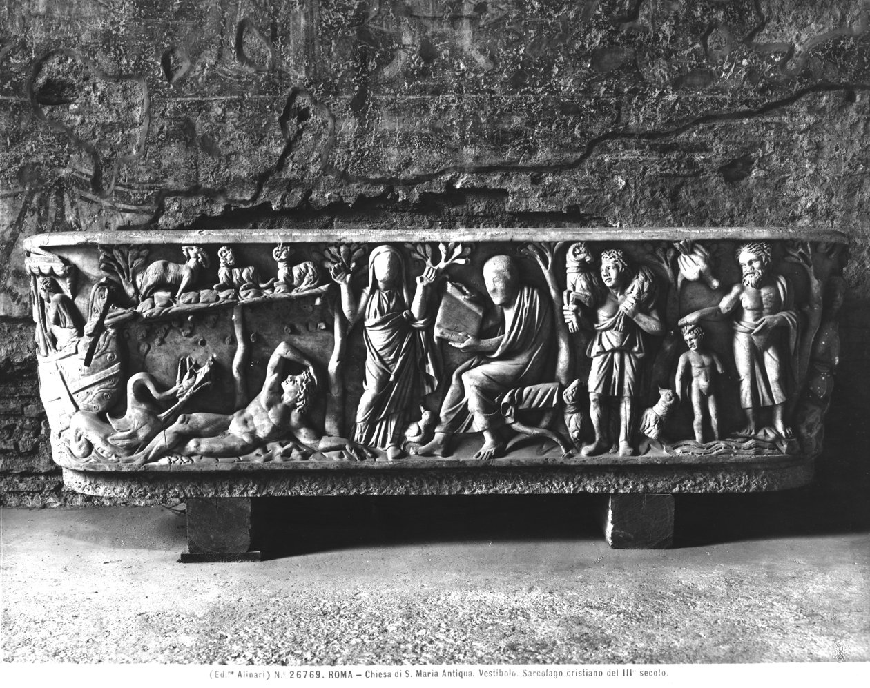 Christian Sarcophagus by Roman
