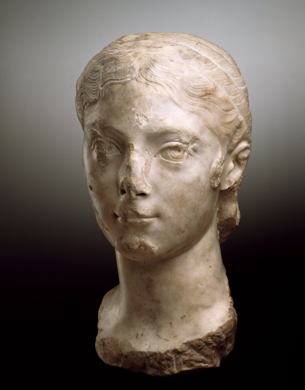 Portrait Head of Plautilla by Roman