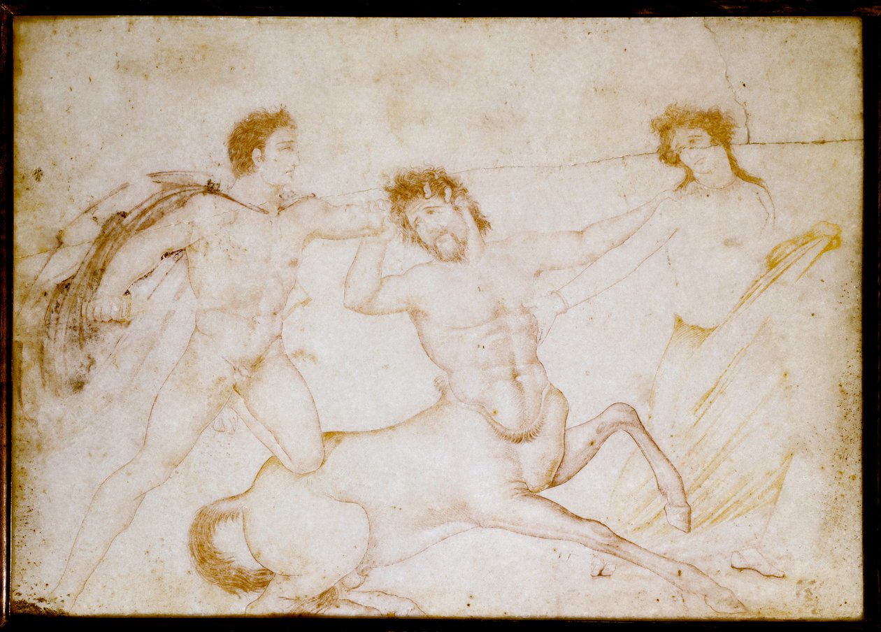 Theseus and the centaur by Roman