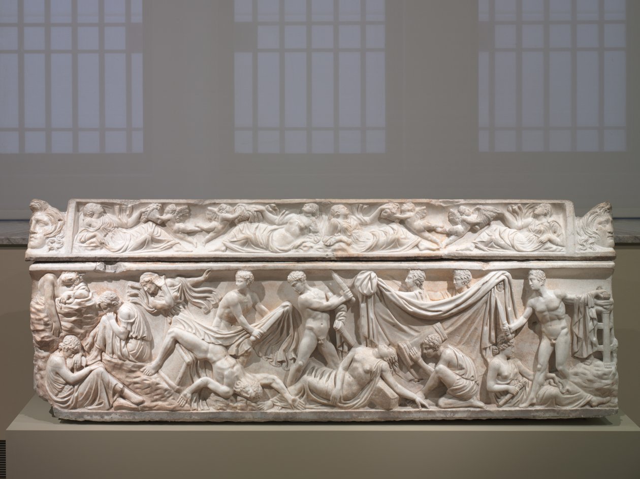 Sarcophagus, c.100-125 by Roman Imperial Period