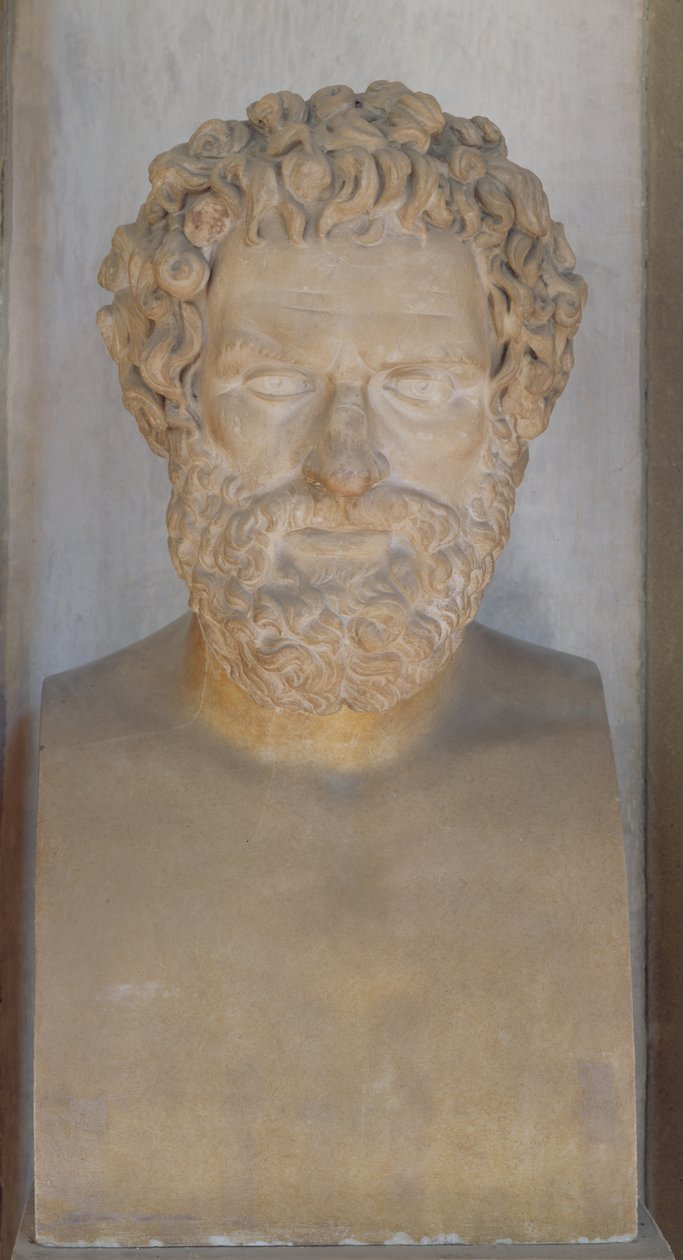 Bust of Sophocles by Roman Roman