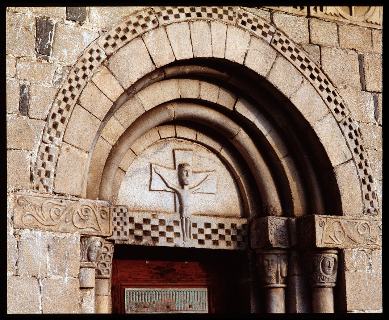 Tympanum of the Church by Romanesque