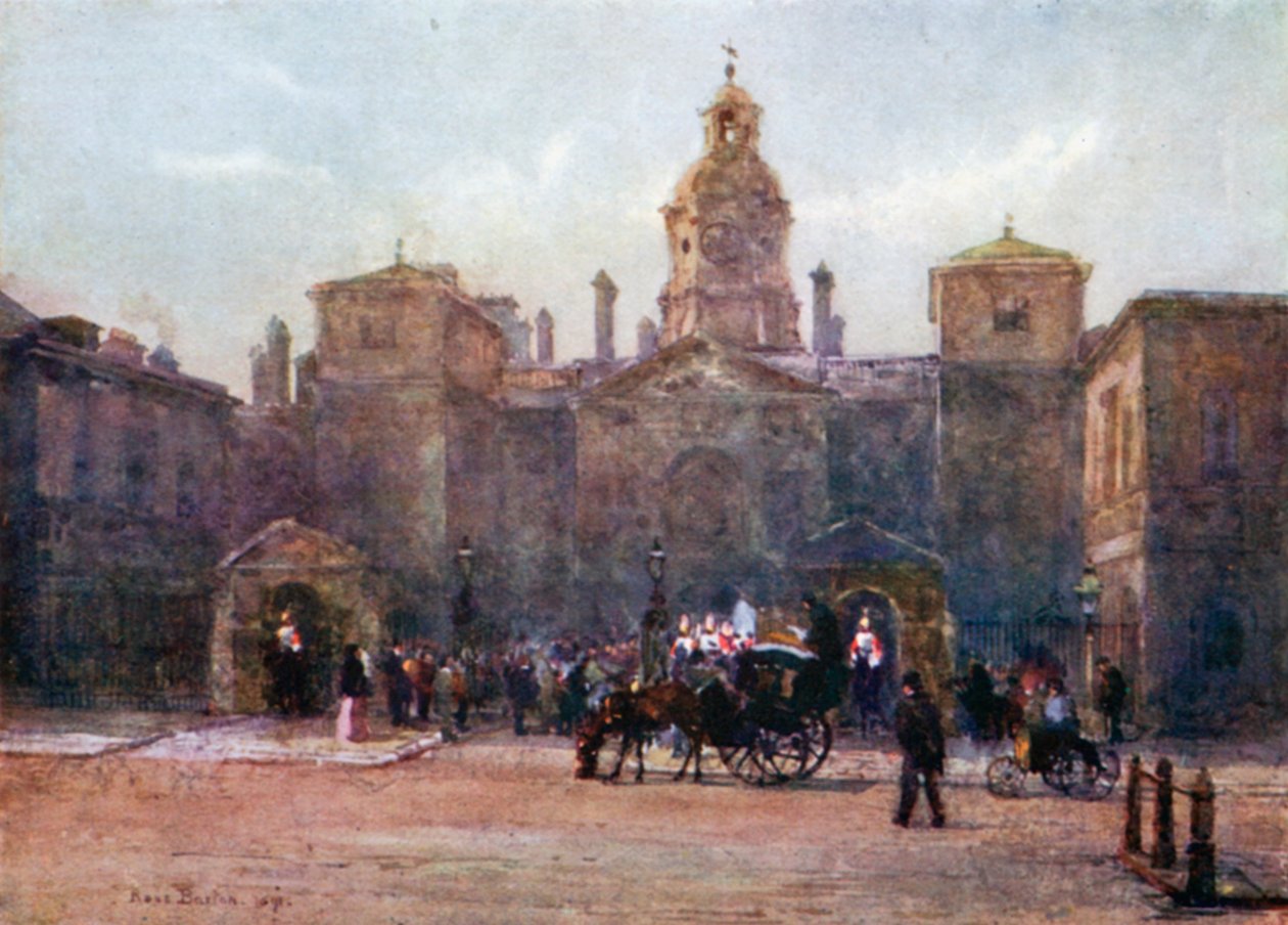 Changing Guard, Whitehall by Rose Maynard Barton