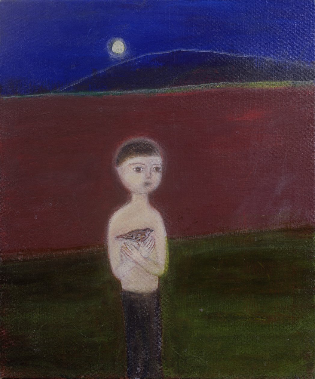 Boy in the Moonlight, 2002 by Roya Salari