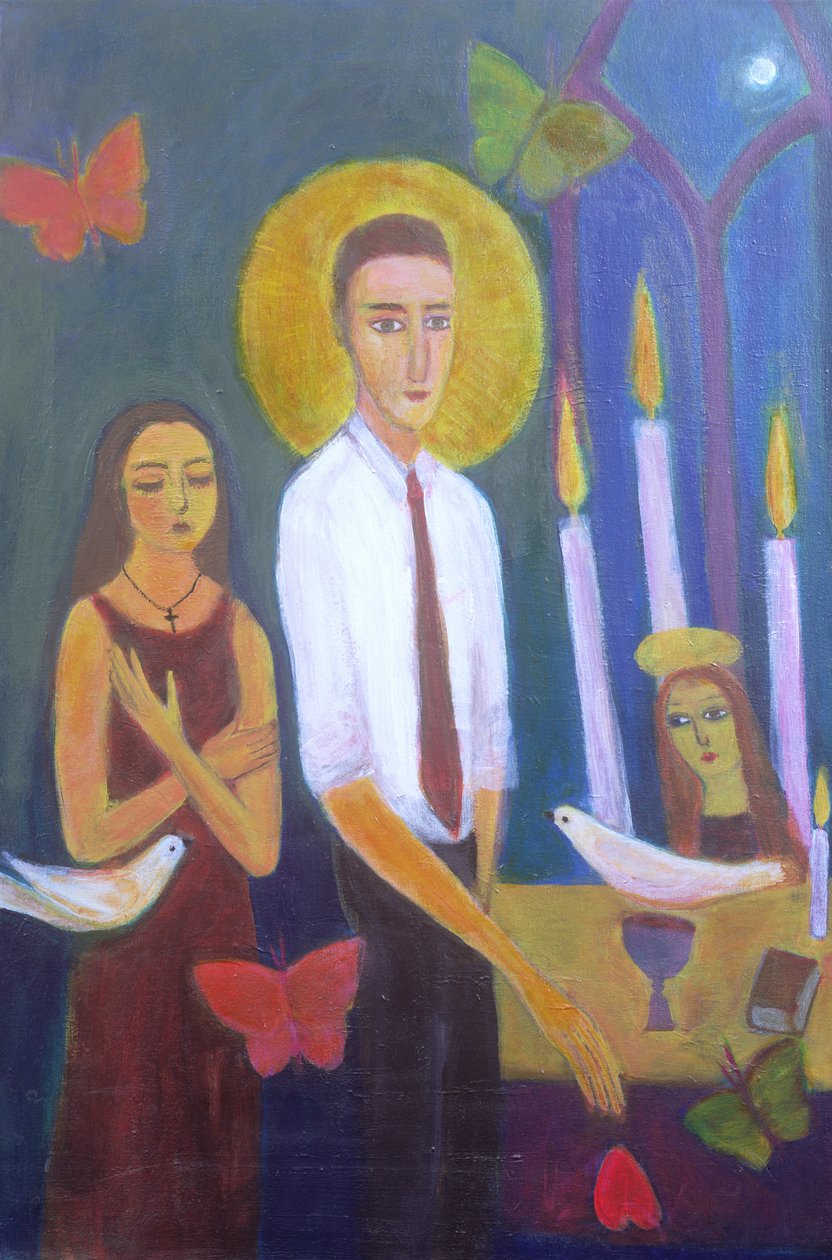 Evening Prayer, 2001 by Roya Salari
