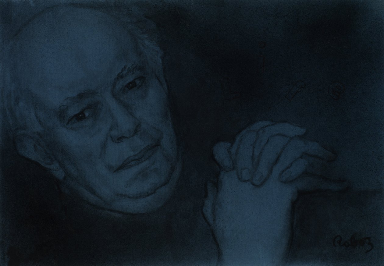 Alan Ayckbourn by Rudolf Eichstaedt