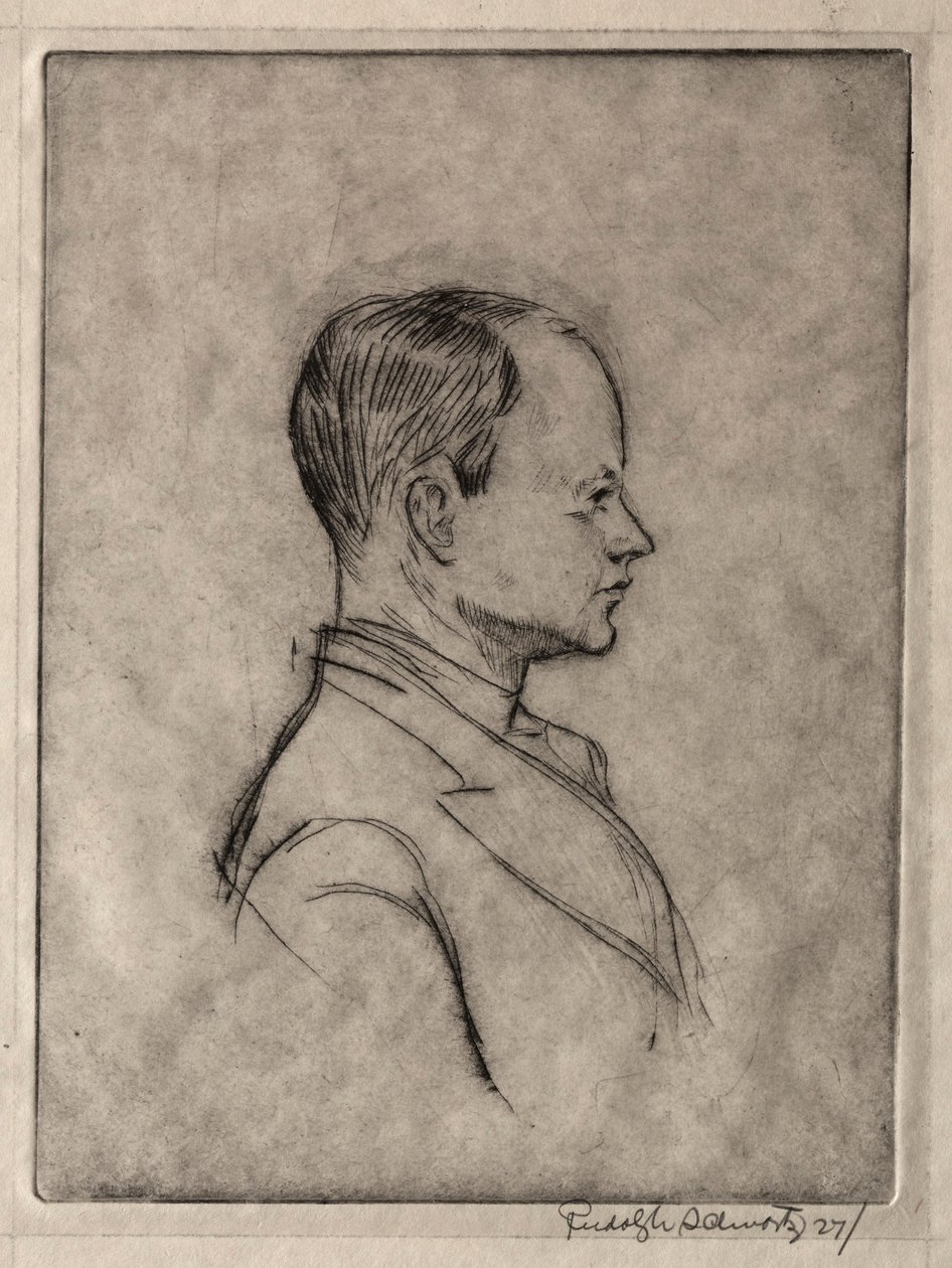 Portrait by Rudolf Schwartz