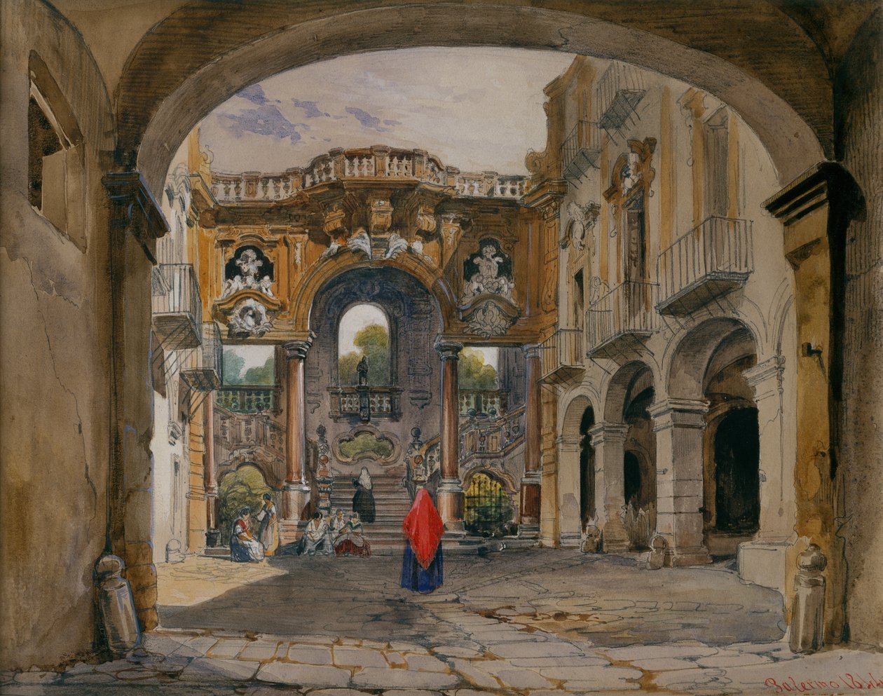 Palermo by Rudolf von Alt