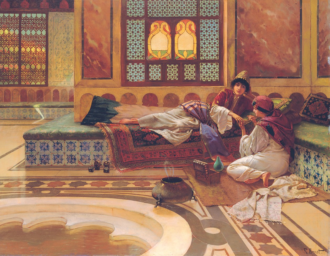 The Manicure by Rudolphe Ernst