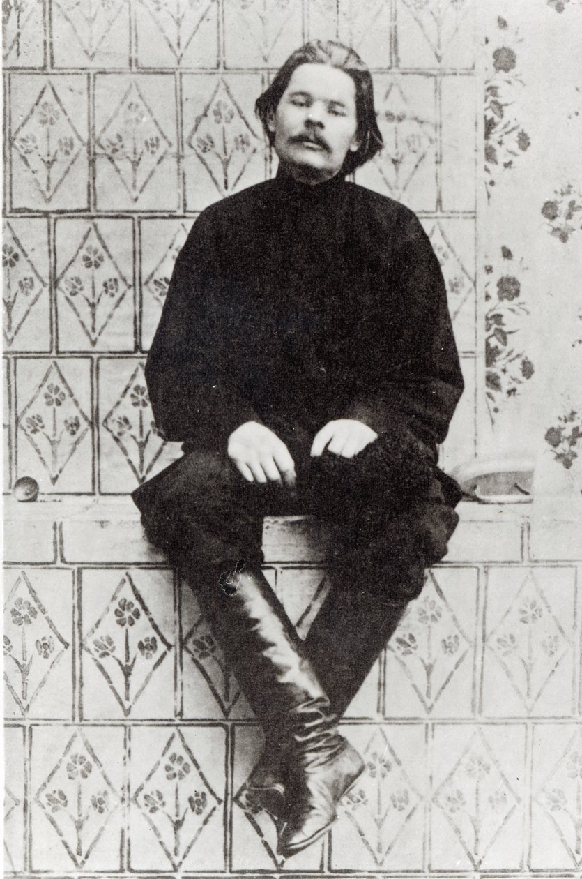 Maxim Gorky by Russian Photographer