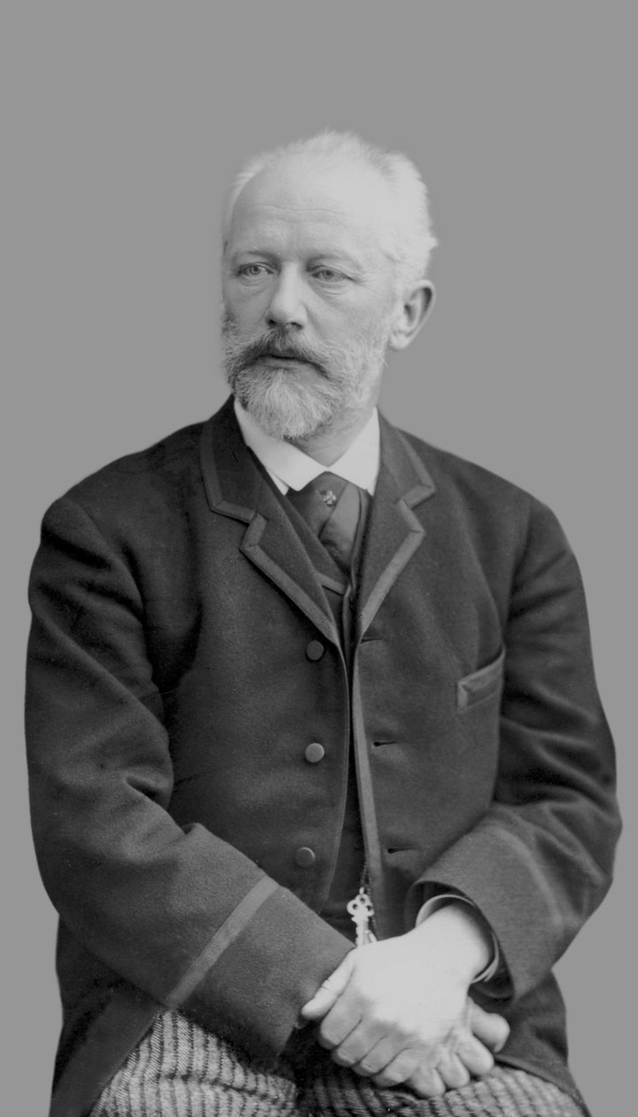 Pyotr Ilyich Tchaikovsky by Russian Photographer