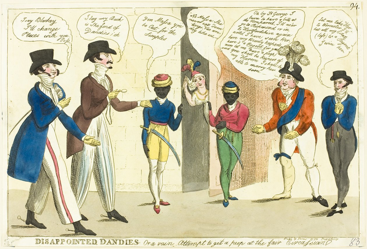 Disappointed Dandies by S. W. Fores