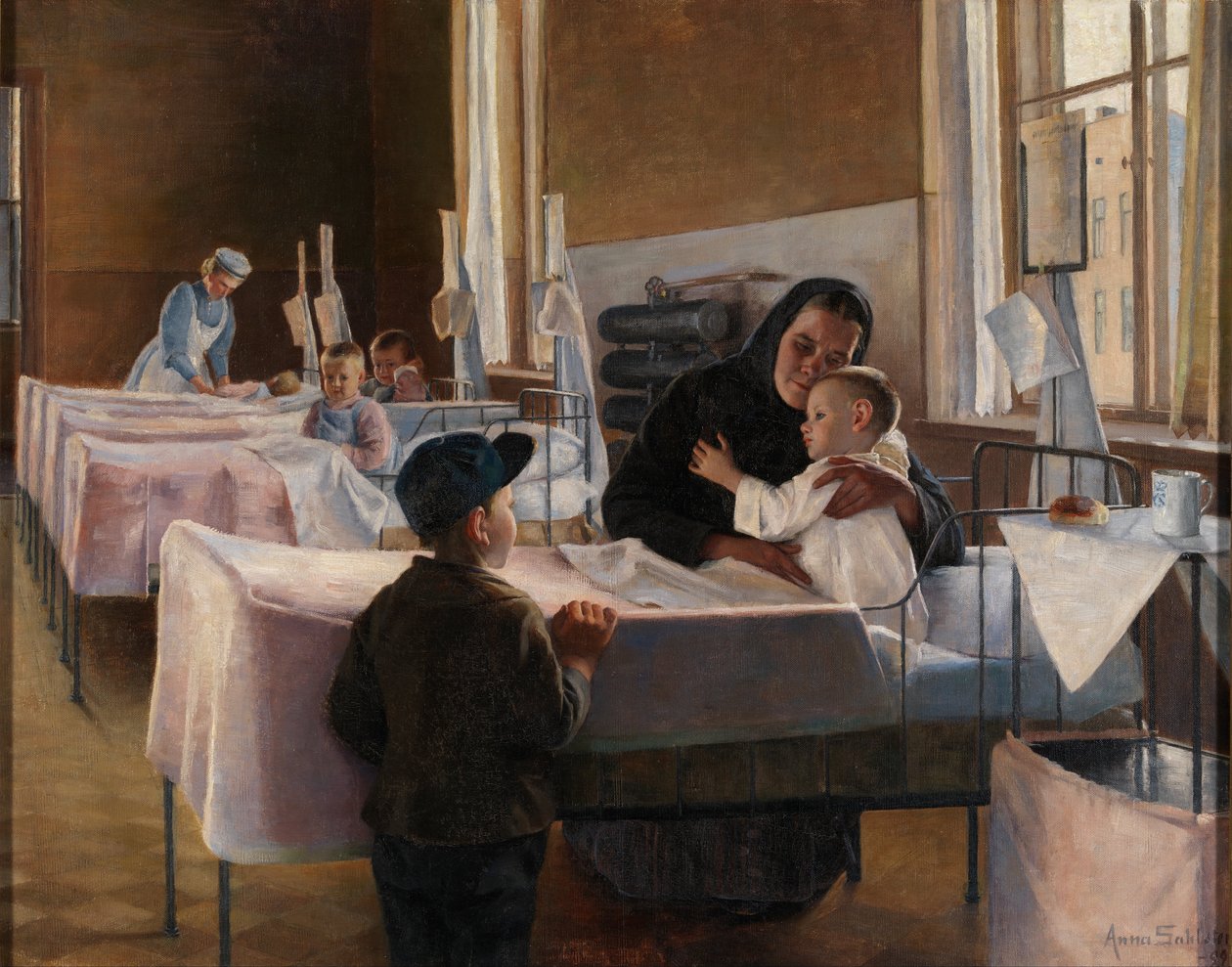 Surgery in Hospital by Anna Sahlstén