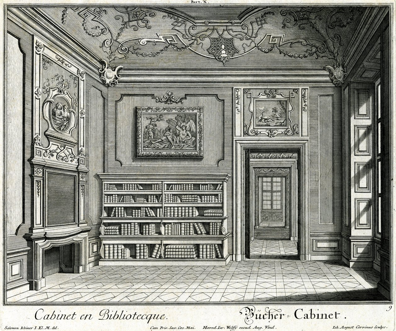 Book Cabinet by Salomon Kleiner