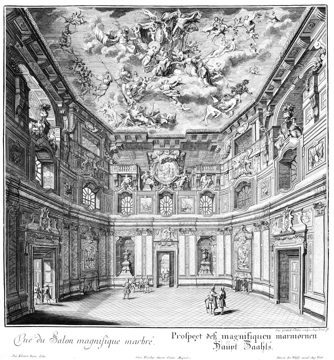 Marble Hall by Salomon Kleiner