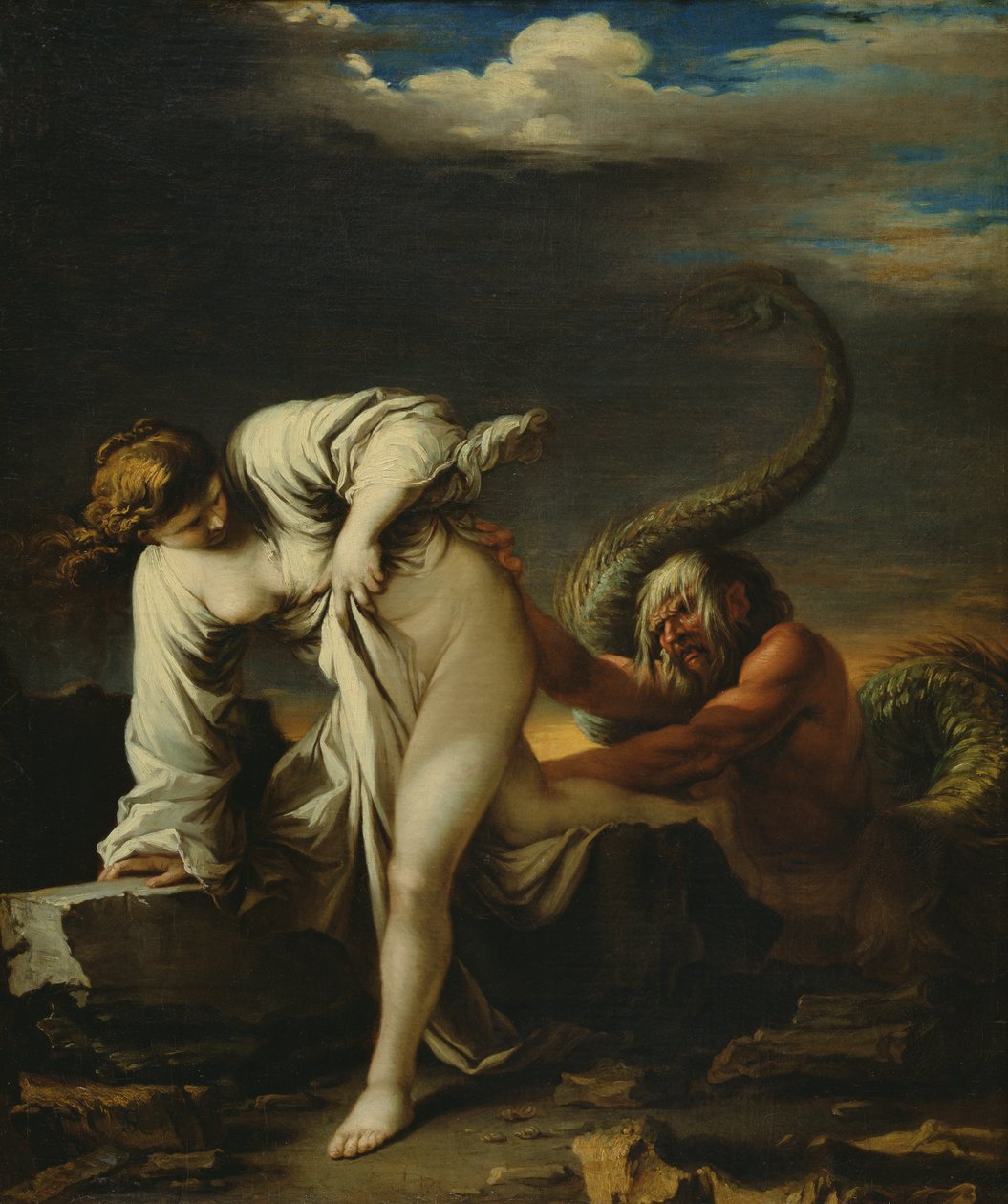 Glaucus and Scylla by Salvator Rosa