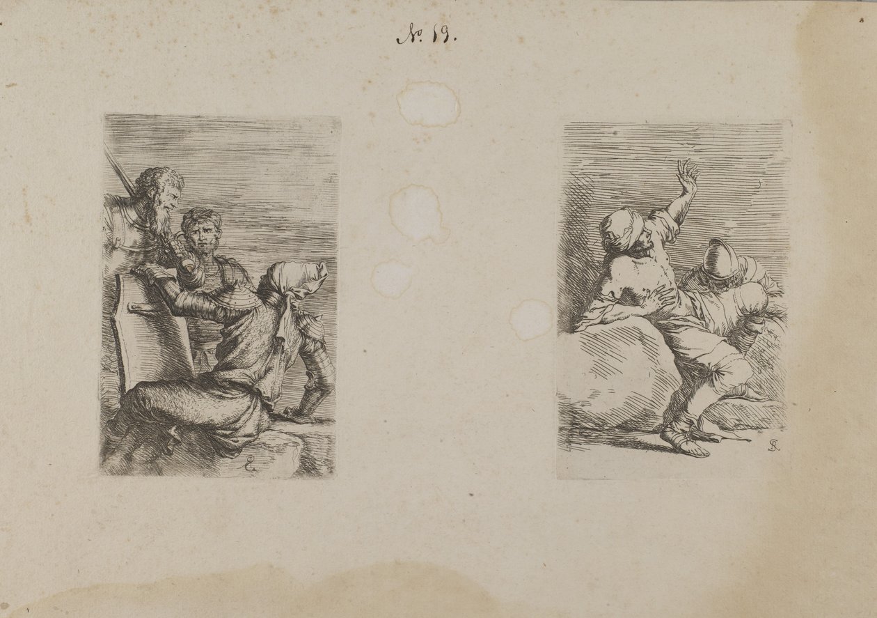 Three Soldiers by Salvator Rosa