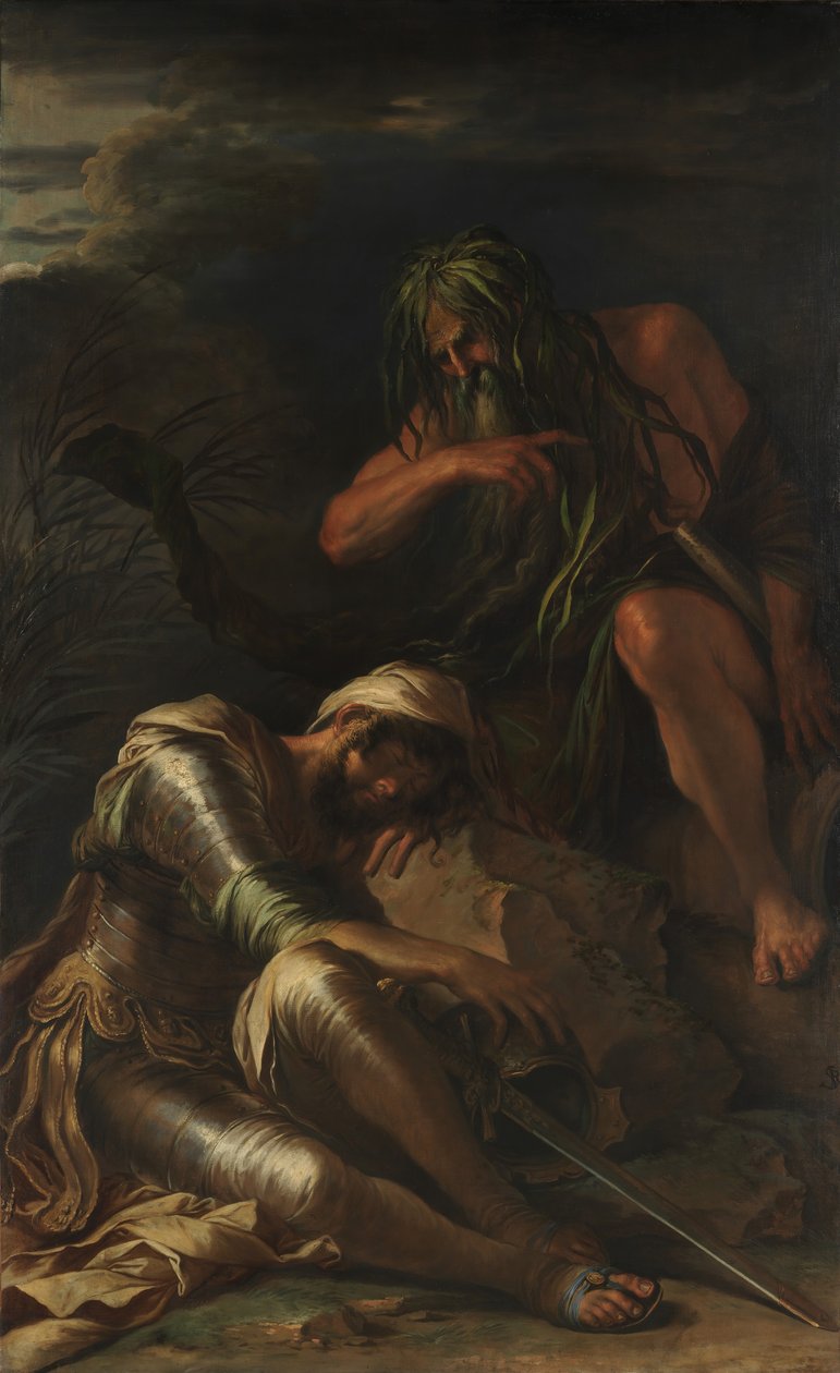 The Dream of Aeneas by Salvator Rosa