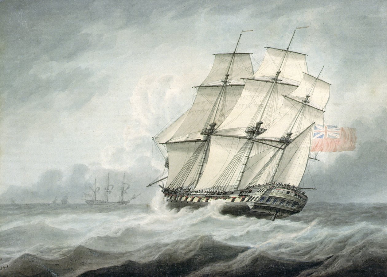 The Frigate by Samuel Atkins