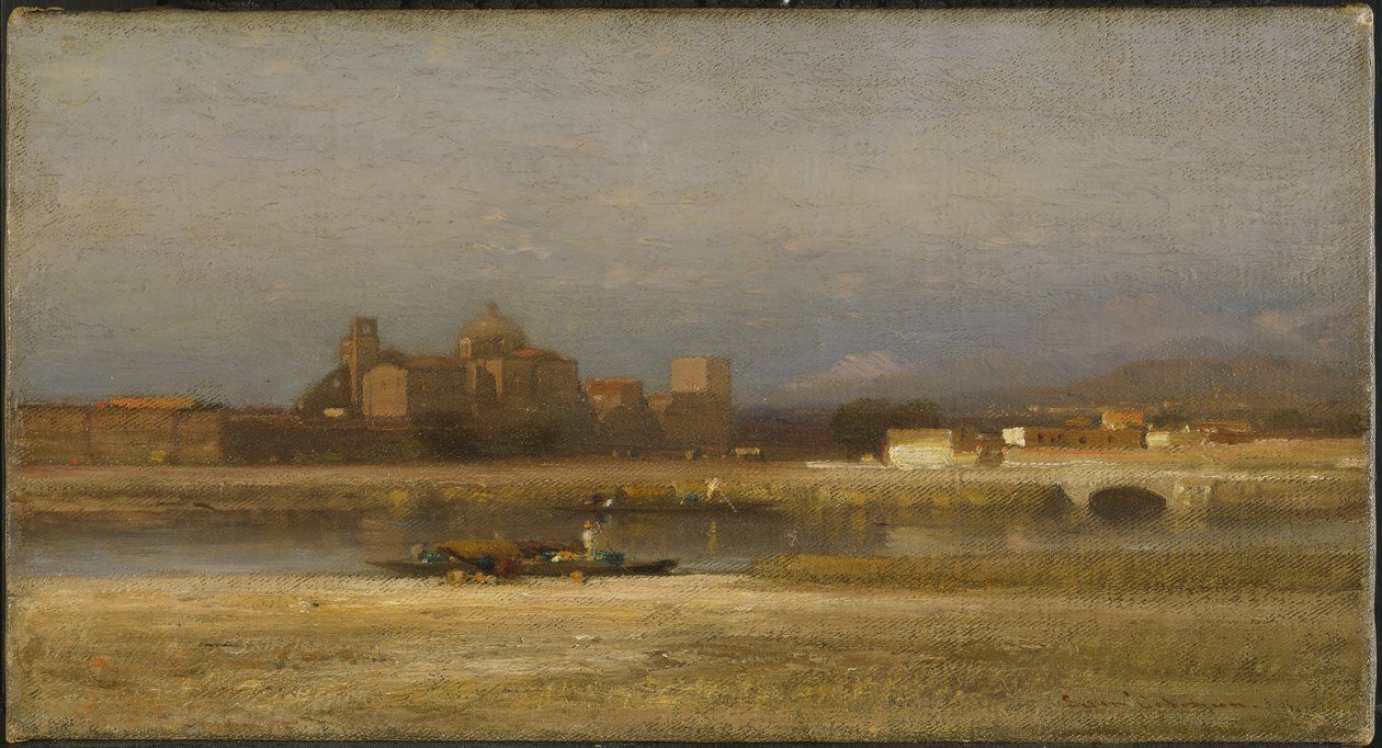 Bank of a Stream by Samuel Colman