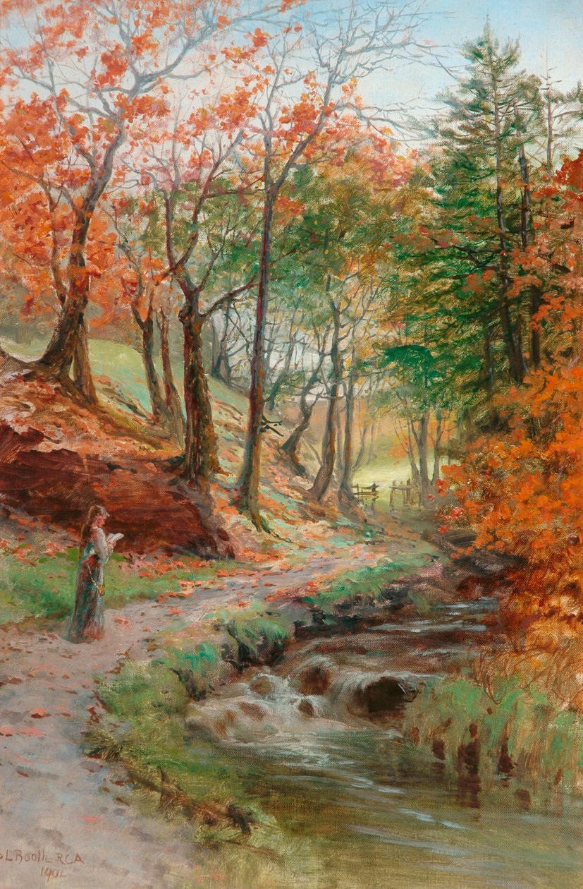 Near Dean Wood, Rivington, 1901 by Samuel Lawson Booth
