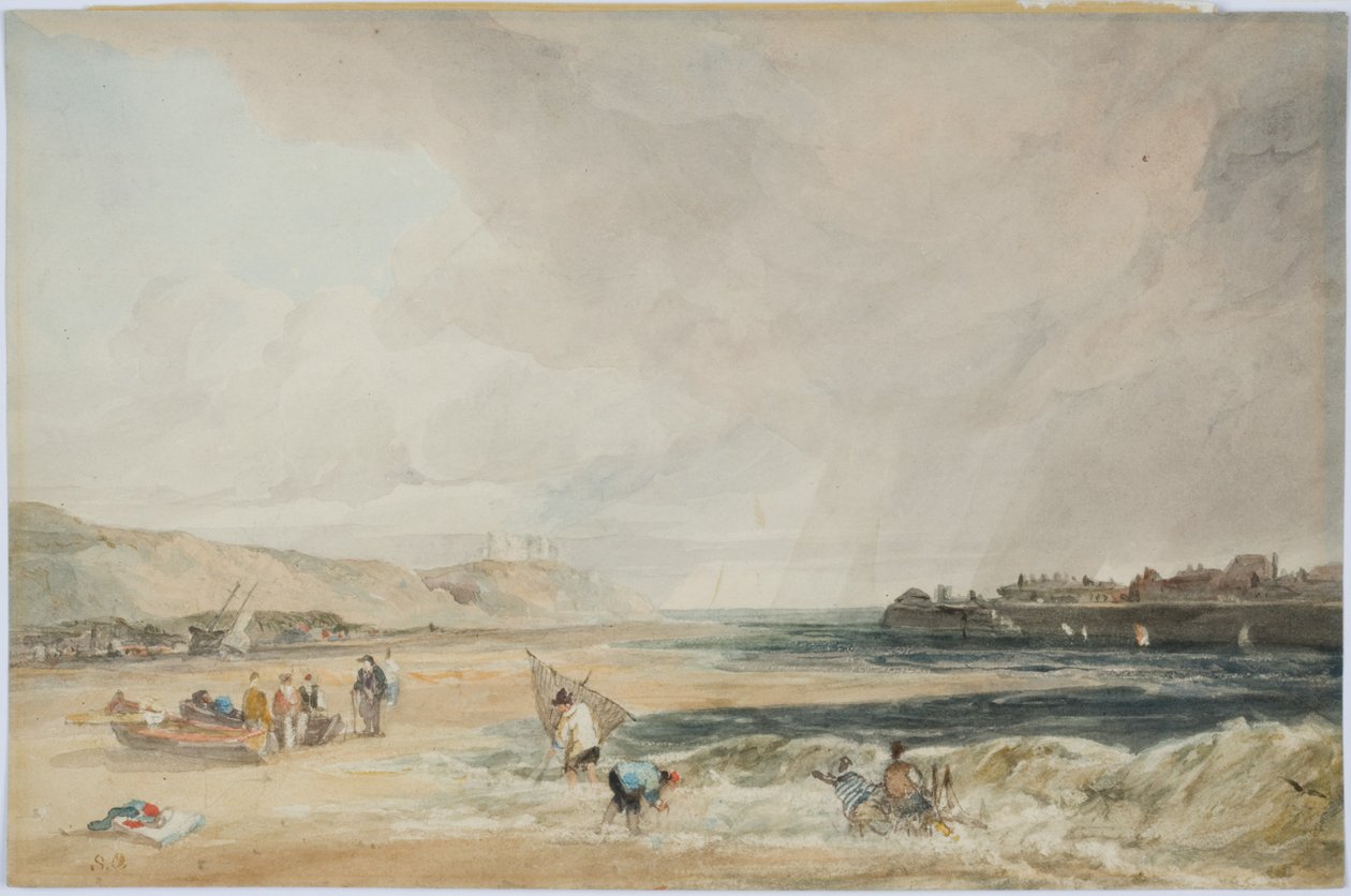 Whitby Castle by Samuel Owen