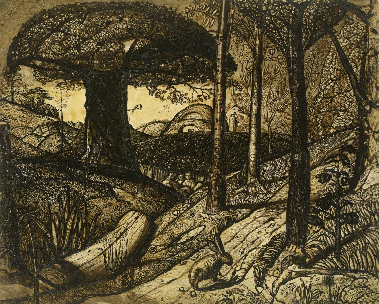 Early Morning, 1825 by Samuel Palmer