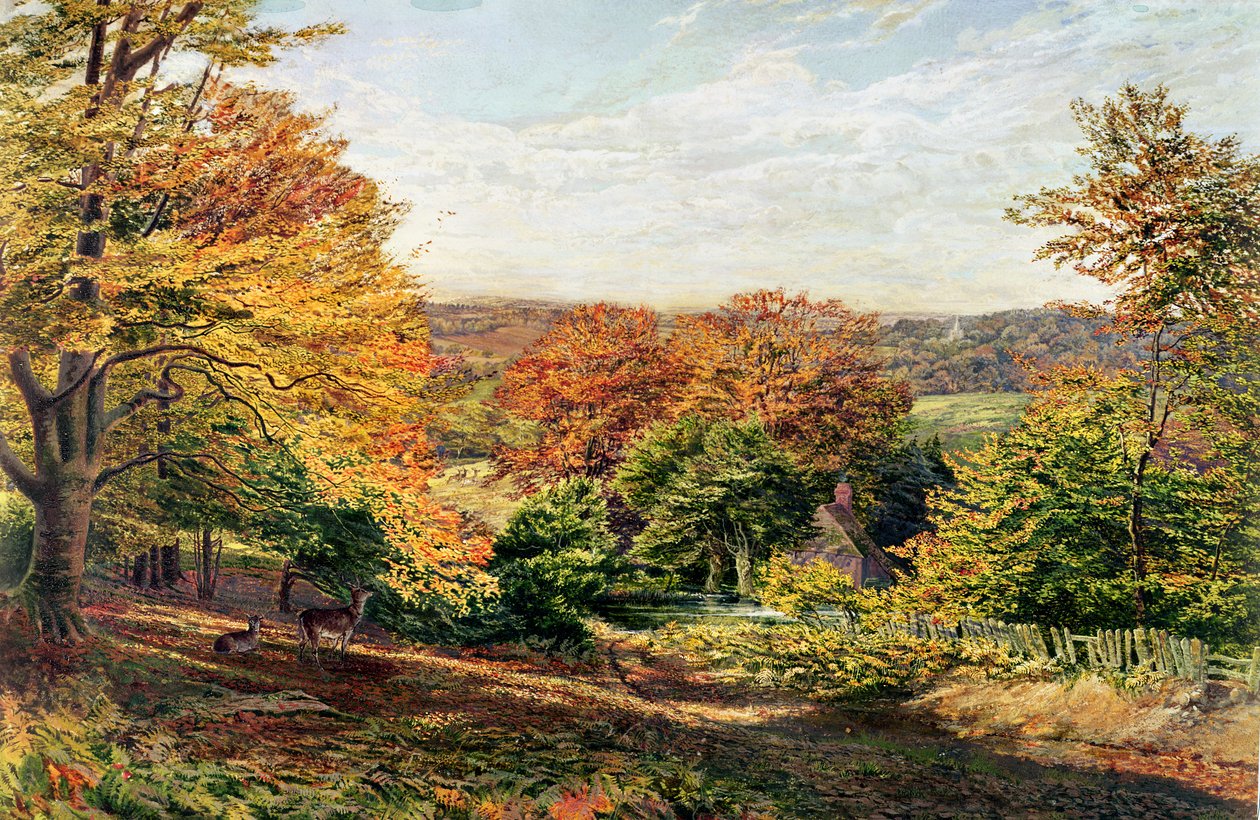 Otford Church by Samuel Palmer
