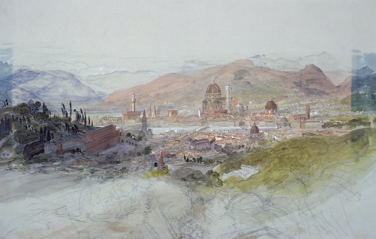 View of Florence by Samuel Palmer