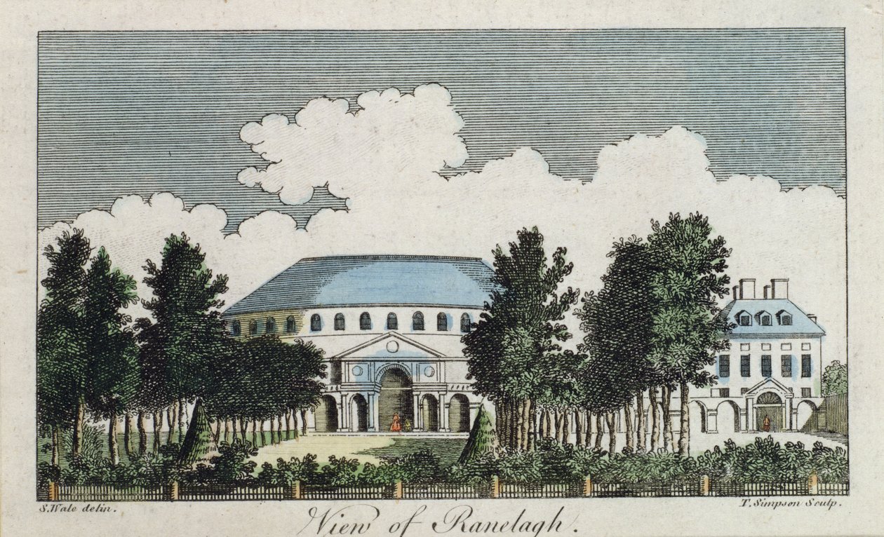 View of Ranelagh by Samuel Wale
