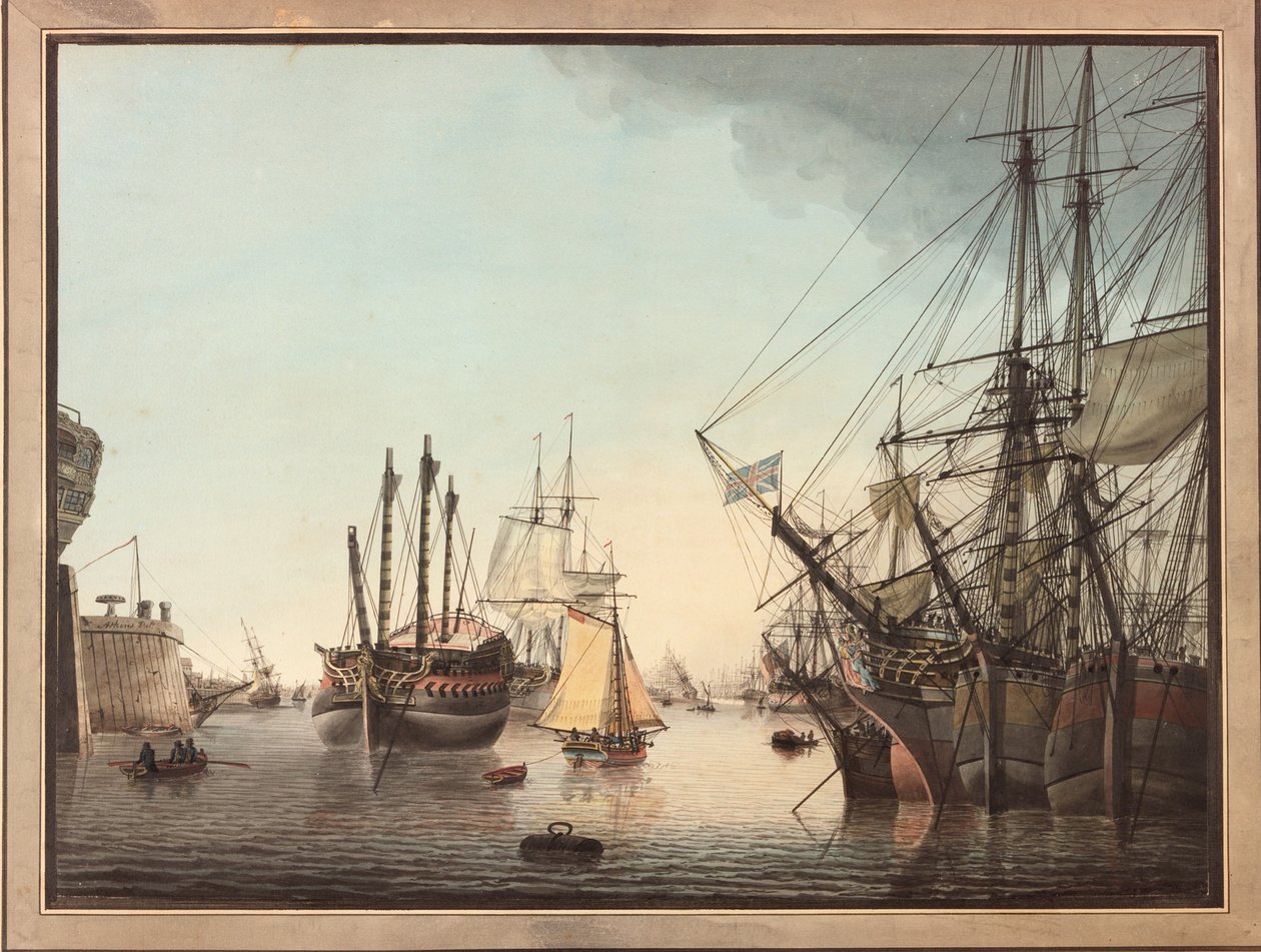 In Harbour by Samuel Atkins