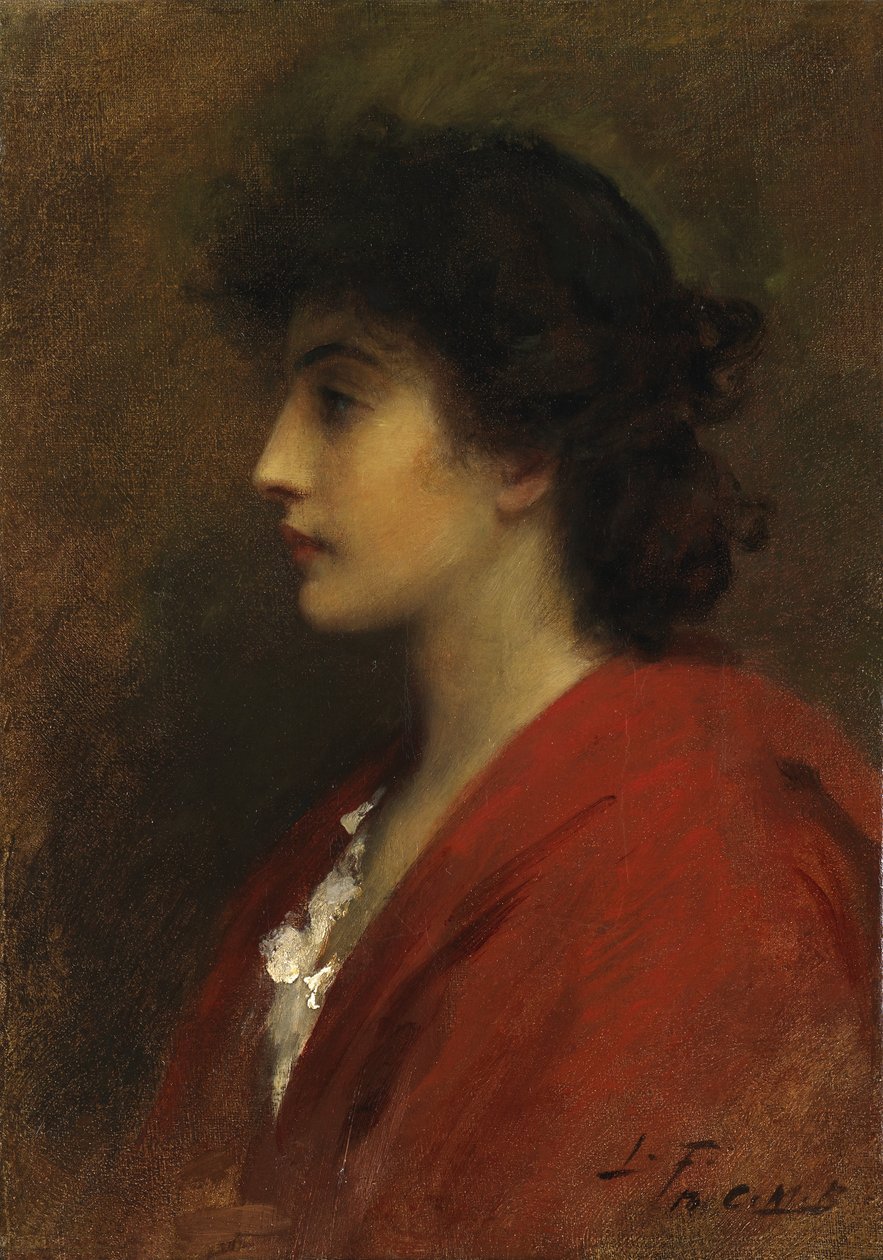 A Venetian Girl by Samuel Luke Fildes