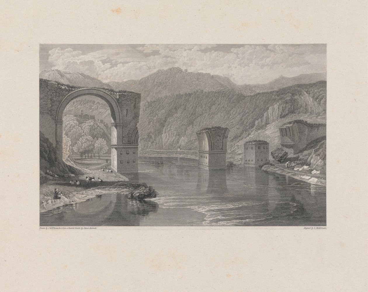 Bridge at Narni by Samuel Middiman