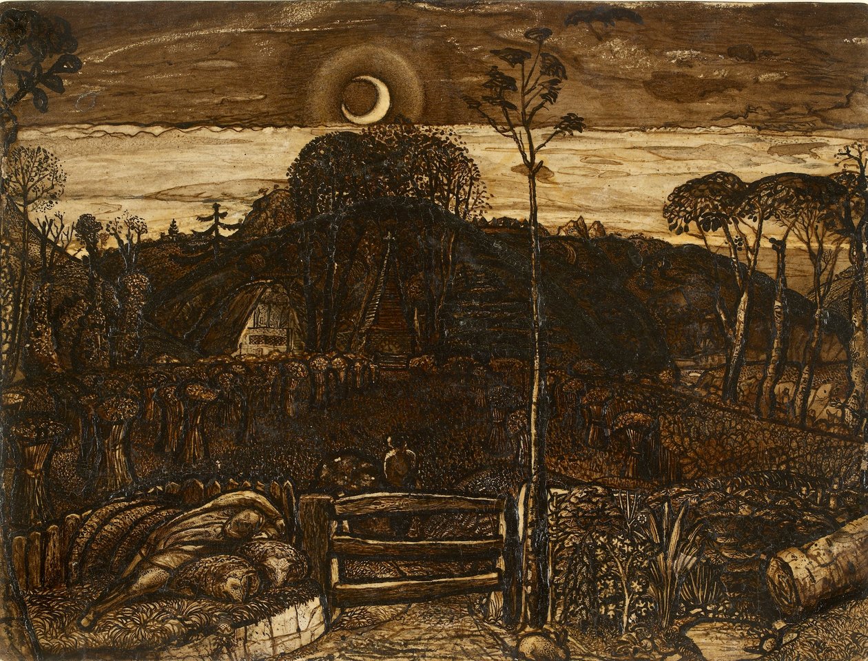 Late Twilight by Samuel Palmer