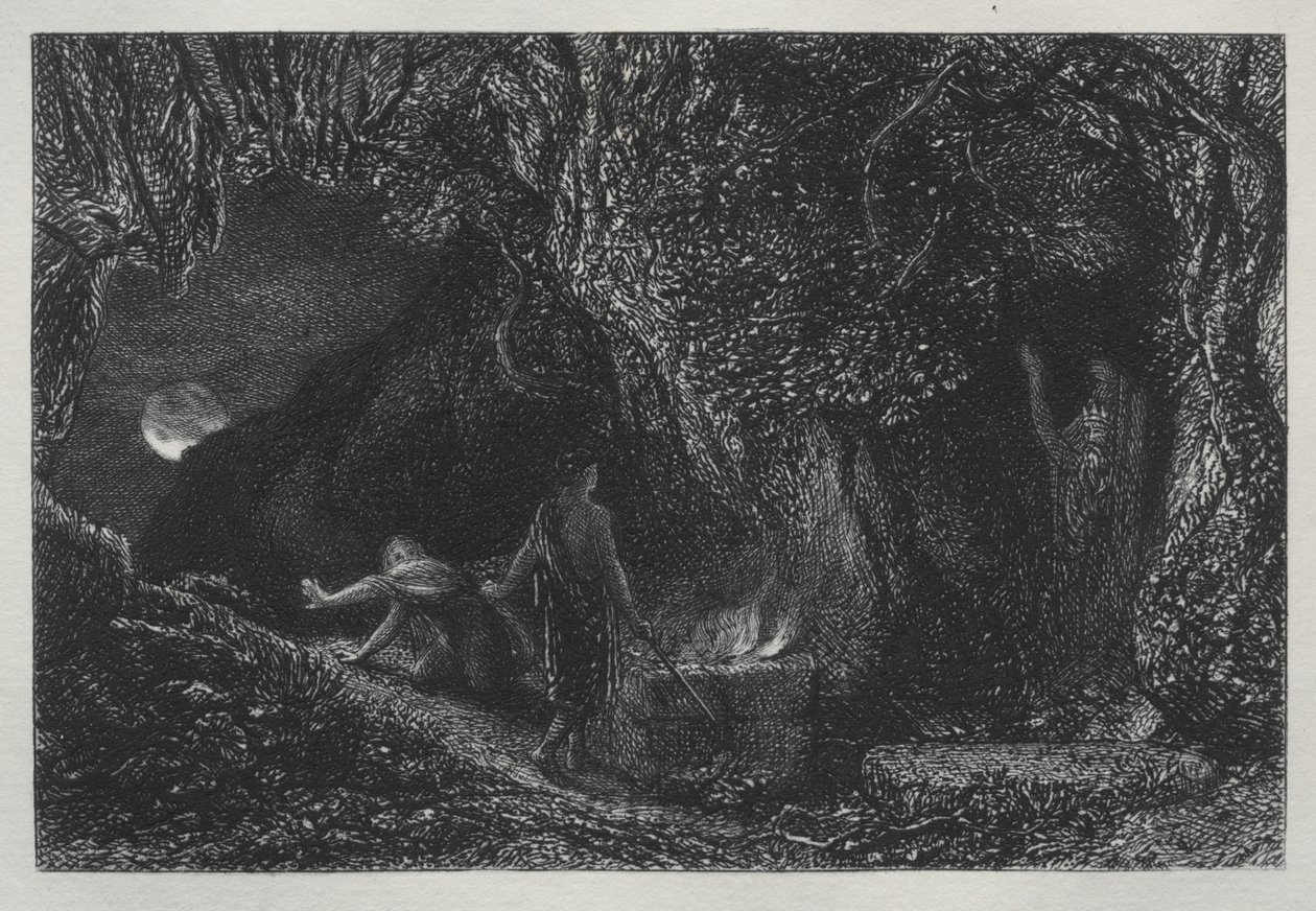 The Sepulchre by Samuel Palmer