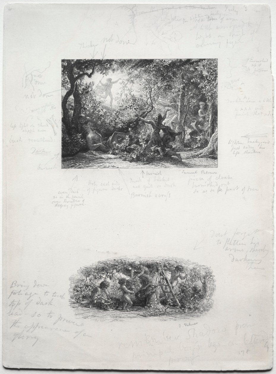 The Vine by Samuel Palmer