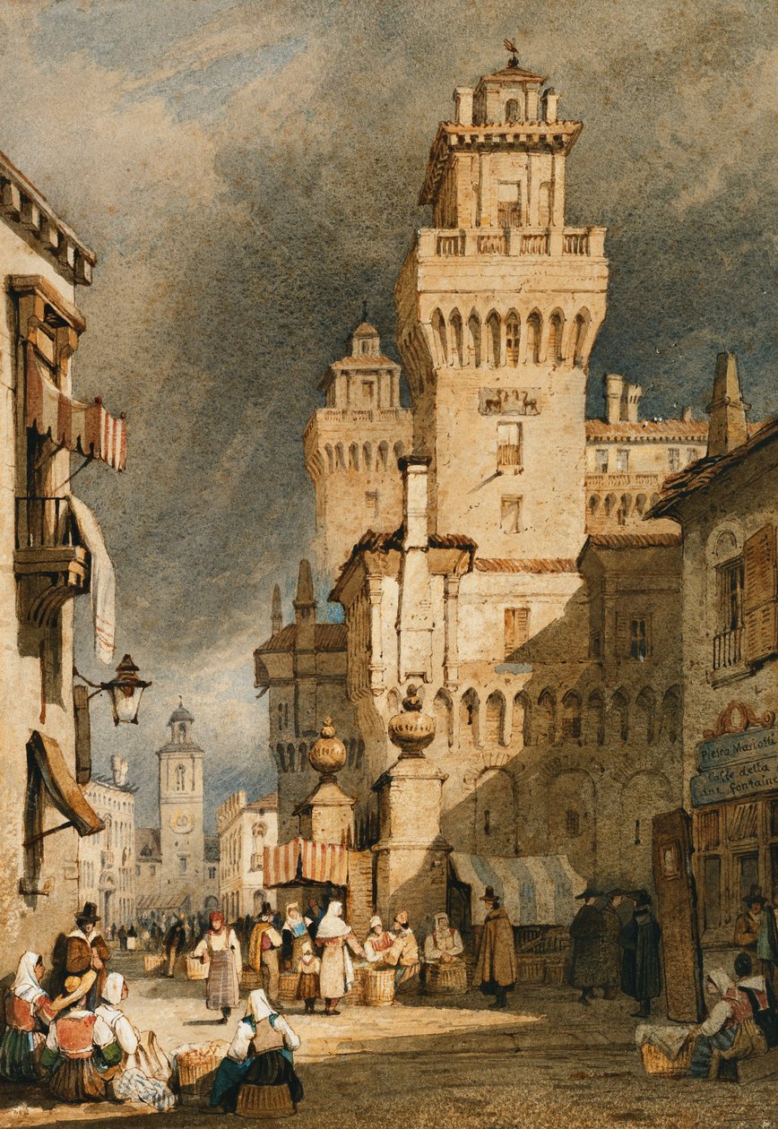 Ferrara, Italy by Samuel Prout